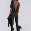 Sky asymmetrische mini-jurk