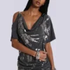 Sky asymmetrische mini-jurk