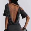 Sky asymmetrische mini-jurk