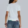 Slub wit T-shirt