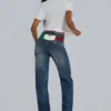 Slub wit T-shirt