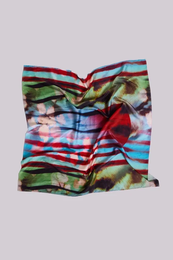 Solaris satijnen multifunctionele bandana-sjaal