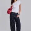 Sonic geborduurde baggy Jeans