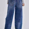 Sonic-Jeans in vintage blauwe wassing