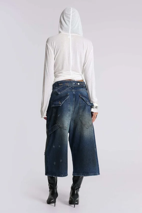Splatter Crop XL-timmermansjeans