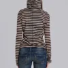 Stripe Mist-hoodie