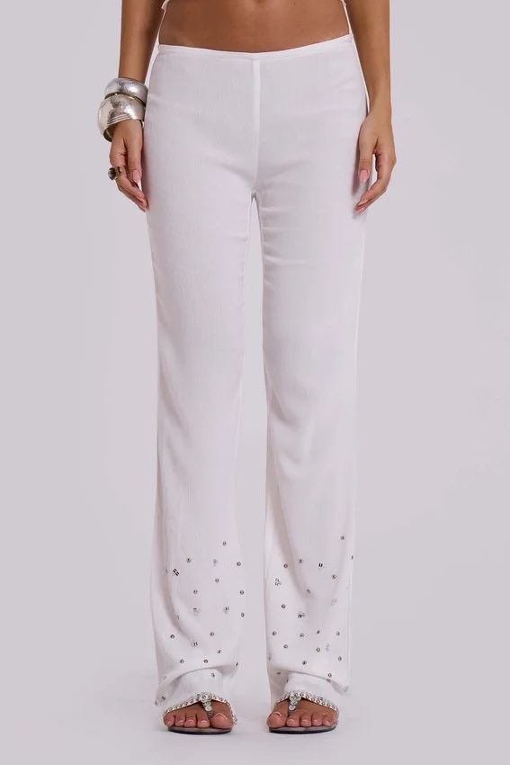 Tatiana multiway rok met studs over een broek