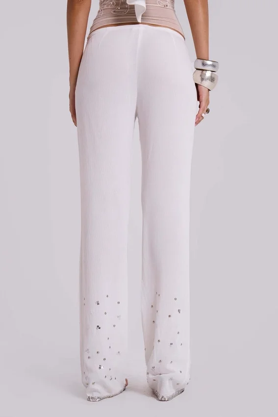 Tatiana multiway rok met studs over een broek