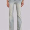 Thirteen-Jeans in lichte wassing