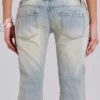 Thirteen-Jeans in lichte wassing