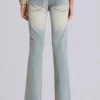 Thirteen-Jeans in lichte wassing