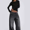 Trixa Colossus Jeans met juweelstuds