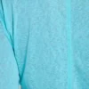 Turquoise Mist-top met lange mouwen