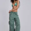 Utility Khaki cargobroek