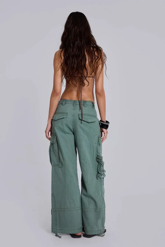 Utility Khaki cargobroek