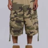 Verbleichte camouflage Cadet-Short