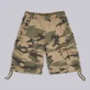 Verbleichte camouflage Cadet-Short