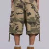 Verbleichte camouflage Cadet-Short