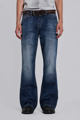 Vintage-gewassen Jude Bootcut-jeans