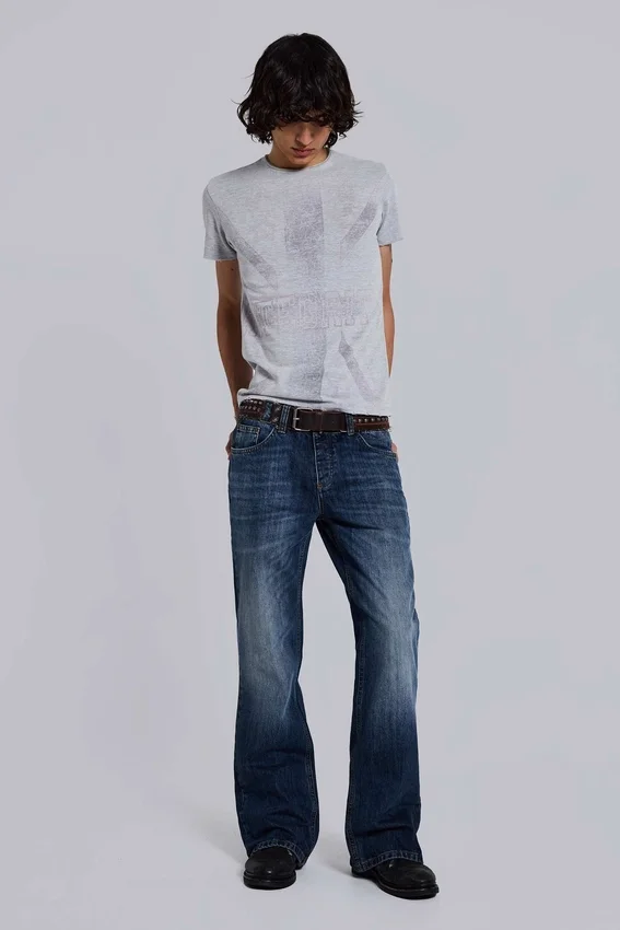 Vintage-gewassen Jude Bootcut-jeans