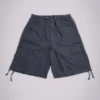 Vintage grijze parachute-Cargoshorts