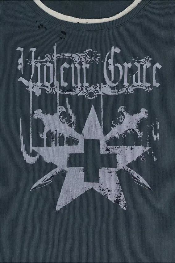 Violent Grace geribbeld vest