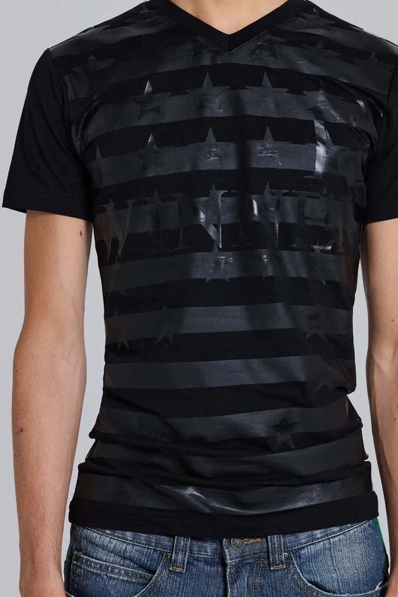 Winner T-shirt met V-hals