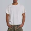 Wit Moth cropped T-shirt