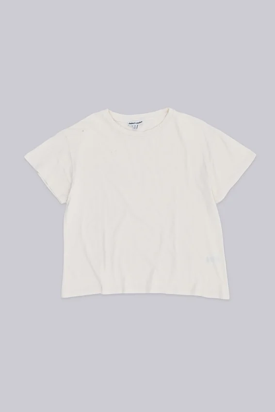 Wit Moth cropped T-shirt