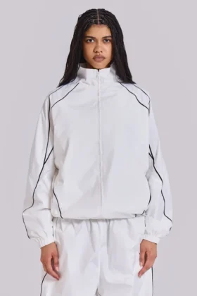 Witte Vapor-trainingsjas voor Tops