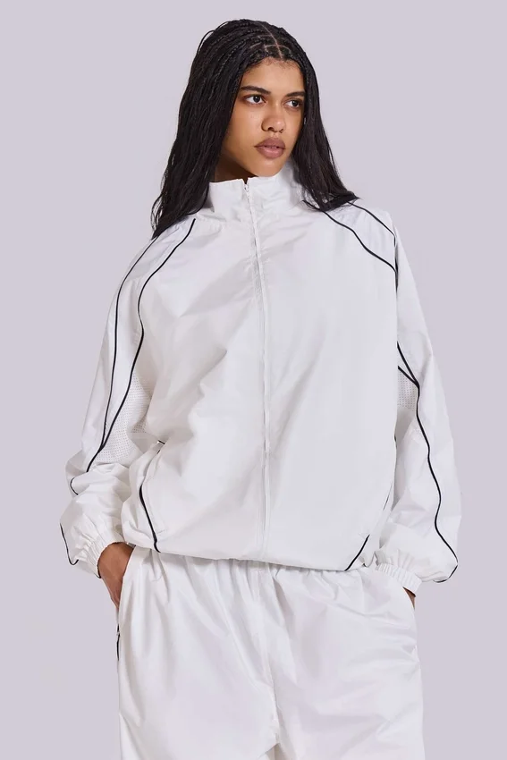 Witte Vapor-trainingsjas voor Tops