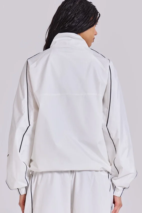 Witte Vapor-trainingsjas voor Tops
