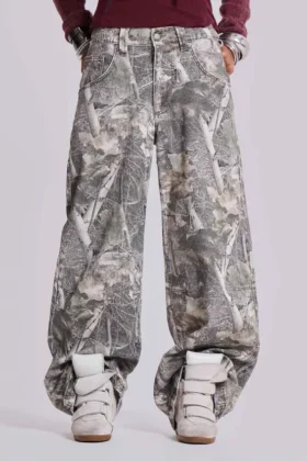 Woodland Camo Colossus baggy Jeans