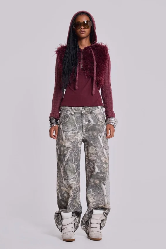 Woodland Camo Colossus baggy Jeans