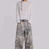 Woodland Camo Colossus baggy Jeans