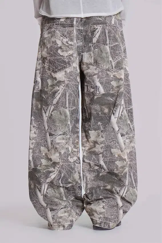 Woodland Camo Colossus baggy Jeans