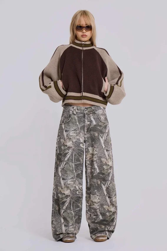 Woodland Camo Colossus baggy Jeans
