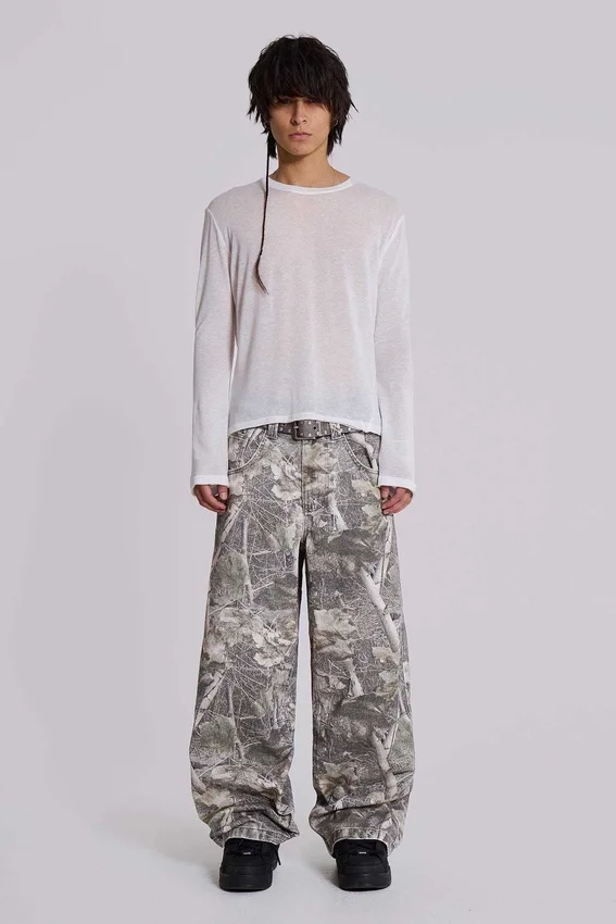 Woodland Camo Colossus baggy Jeans