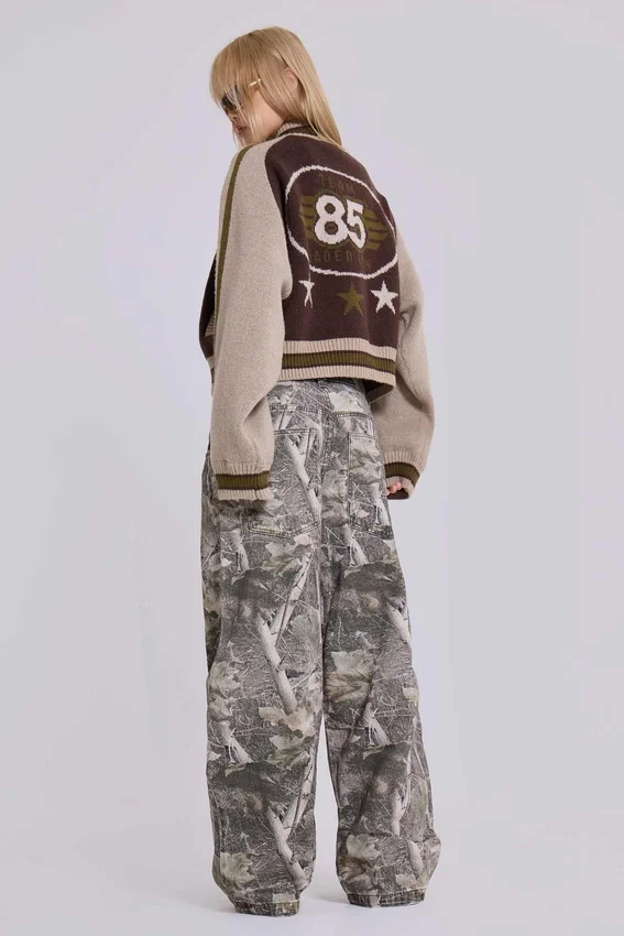 Woodland Camo Colossus baggy Jeans