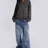 Zae baggy jeans met panelen en lage taille