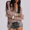 Zebra-denim hotpants