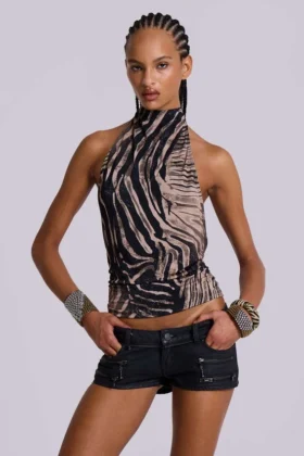 Zebra Zene rugloze top