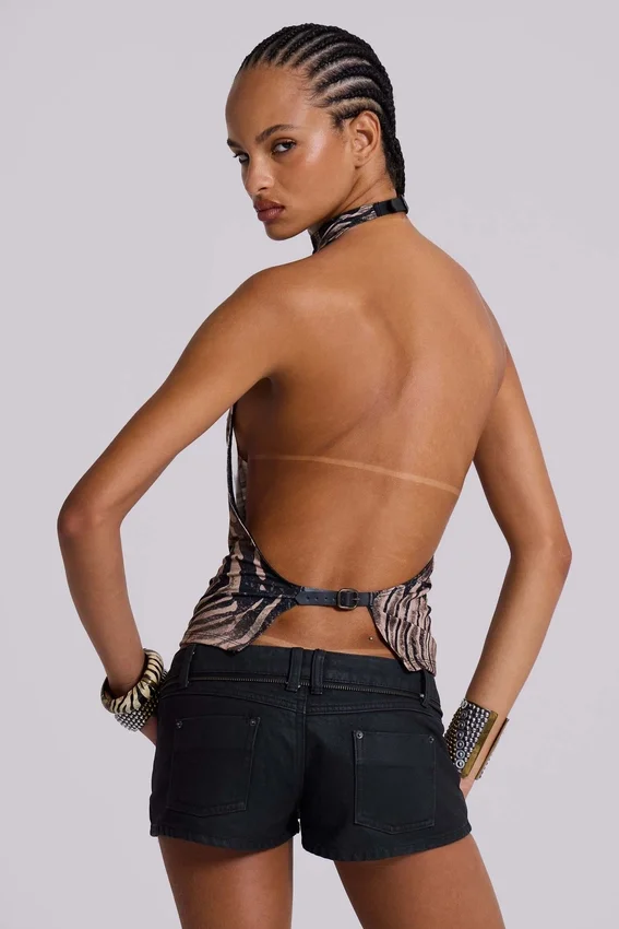 Zebra Zene rugloze top