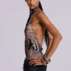 Zebra Zene rugloze top