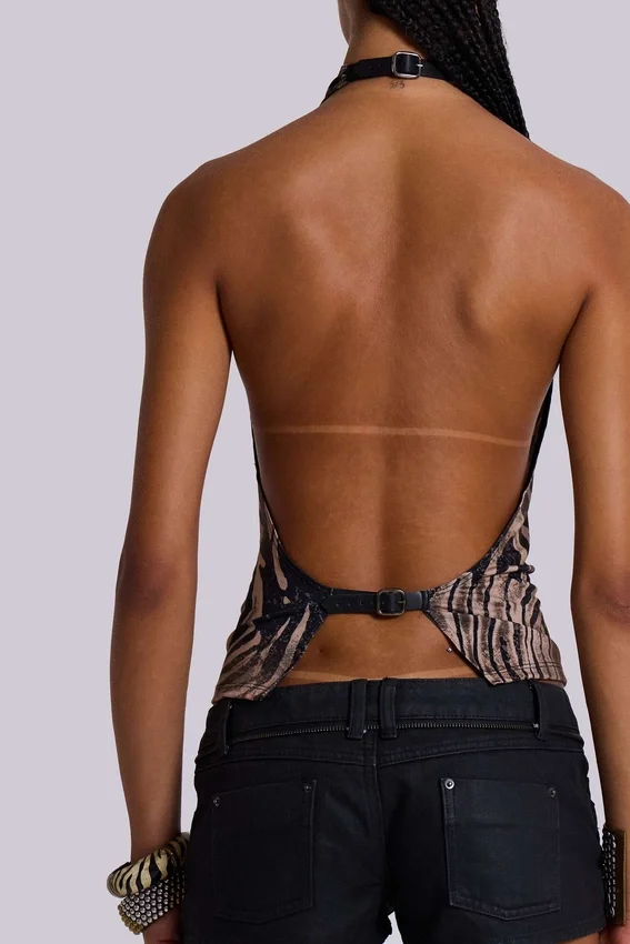 Zebra Zene rugloze top