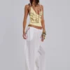 Livara ballonbroek met knopen