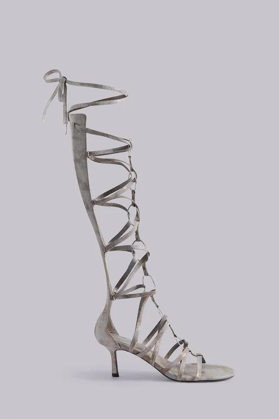 Zira gladiatorsandalen met hak