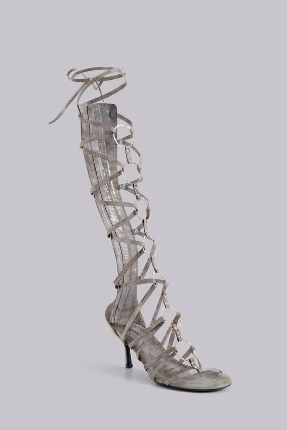 Zira gladiatorsandalen met hak
