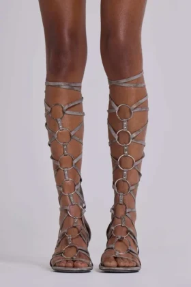 Zira gladiatorsandalen met hak