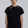 Zwart Bite T-shirt